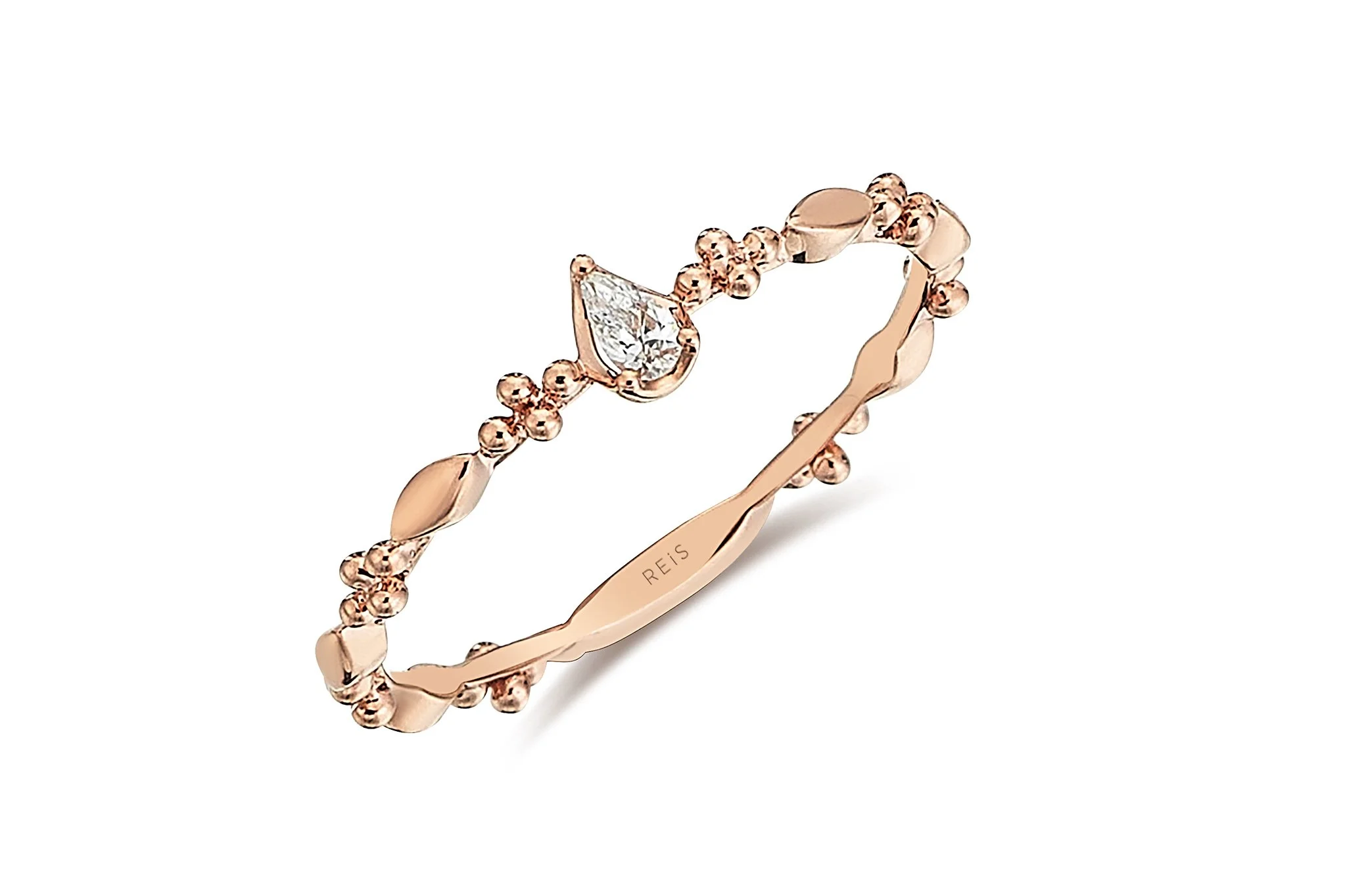 Retro Damla Yüzük - 2