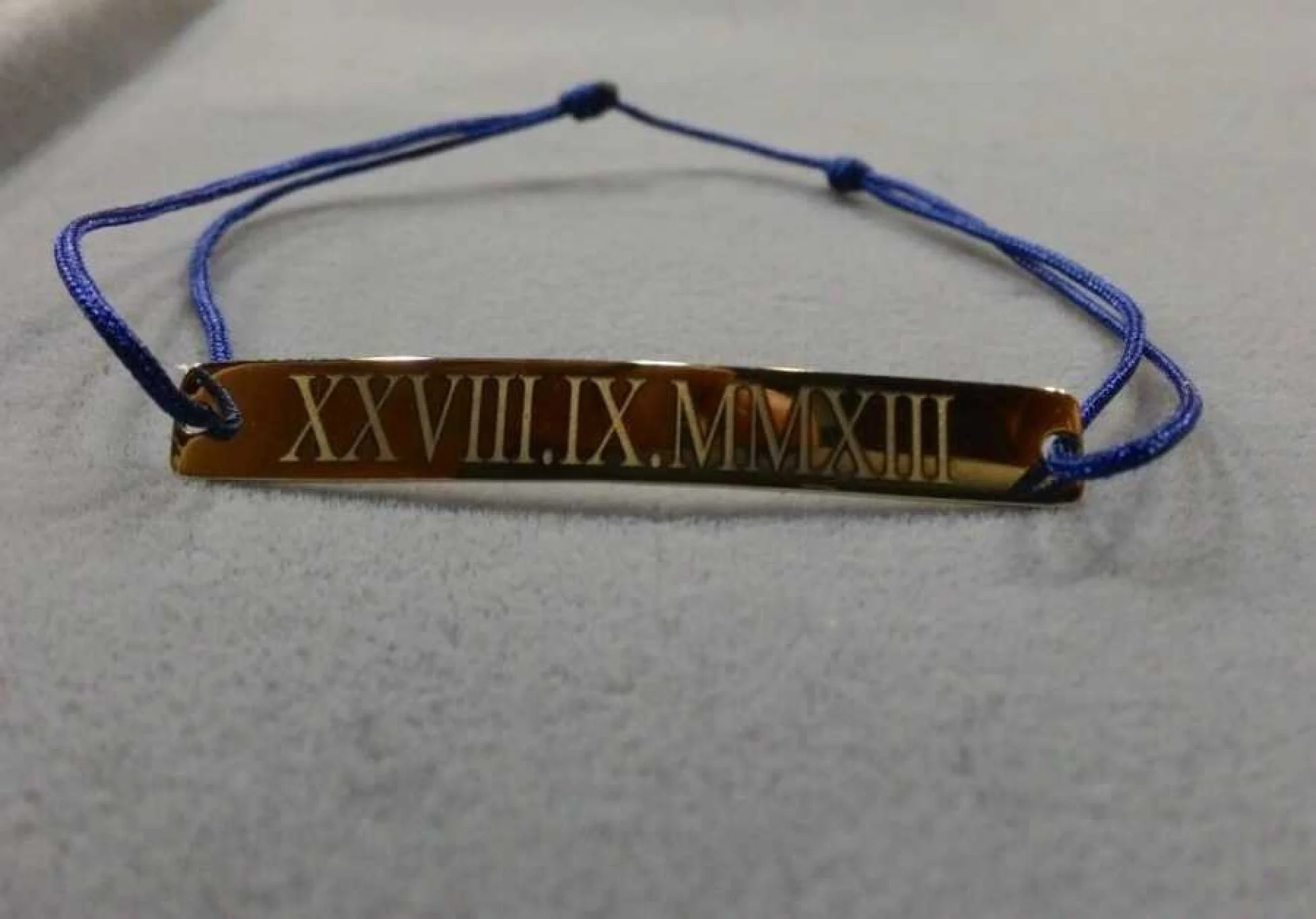 Roma Rakamlı İpli Bileklik - 2