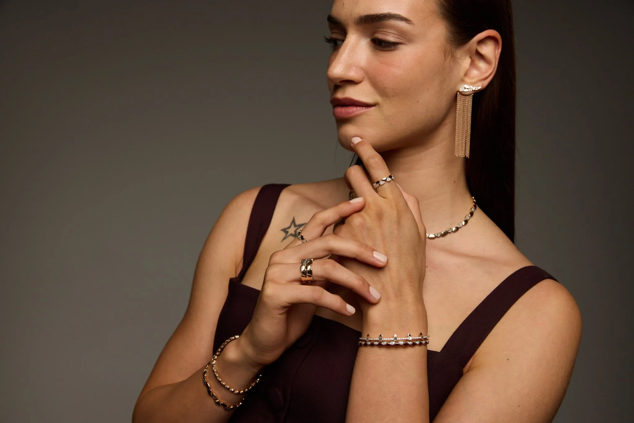 Round Arrow Bangle - 2