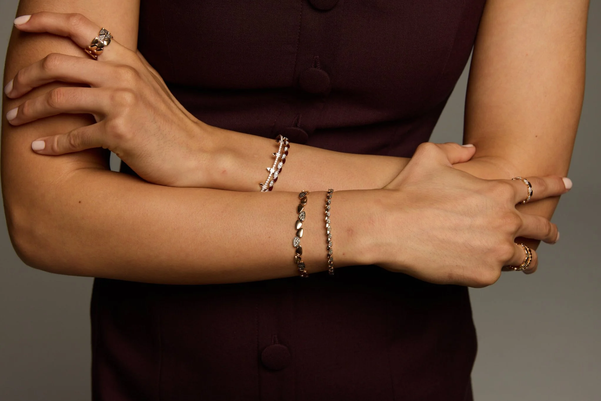 Round Arrow Bangle - 3