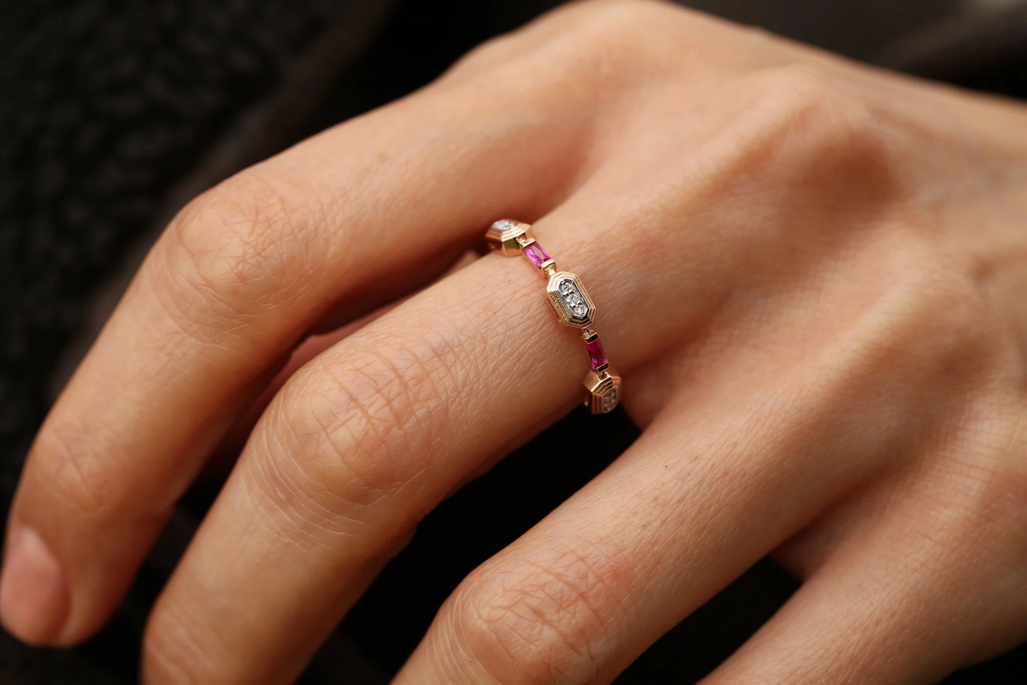 Ruby Glow Ring - 1