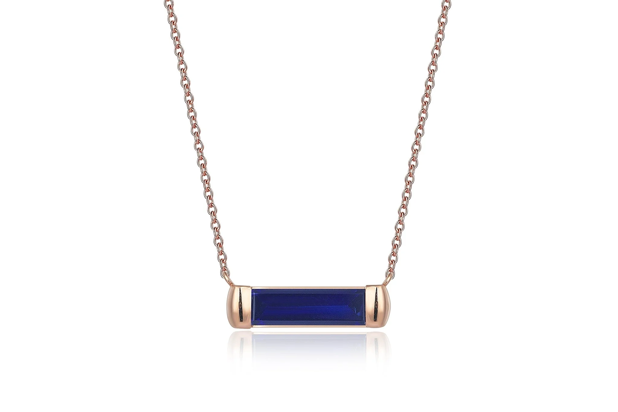 Safir Line Kolye - 2