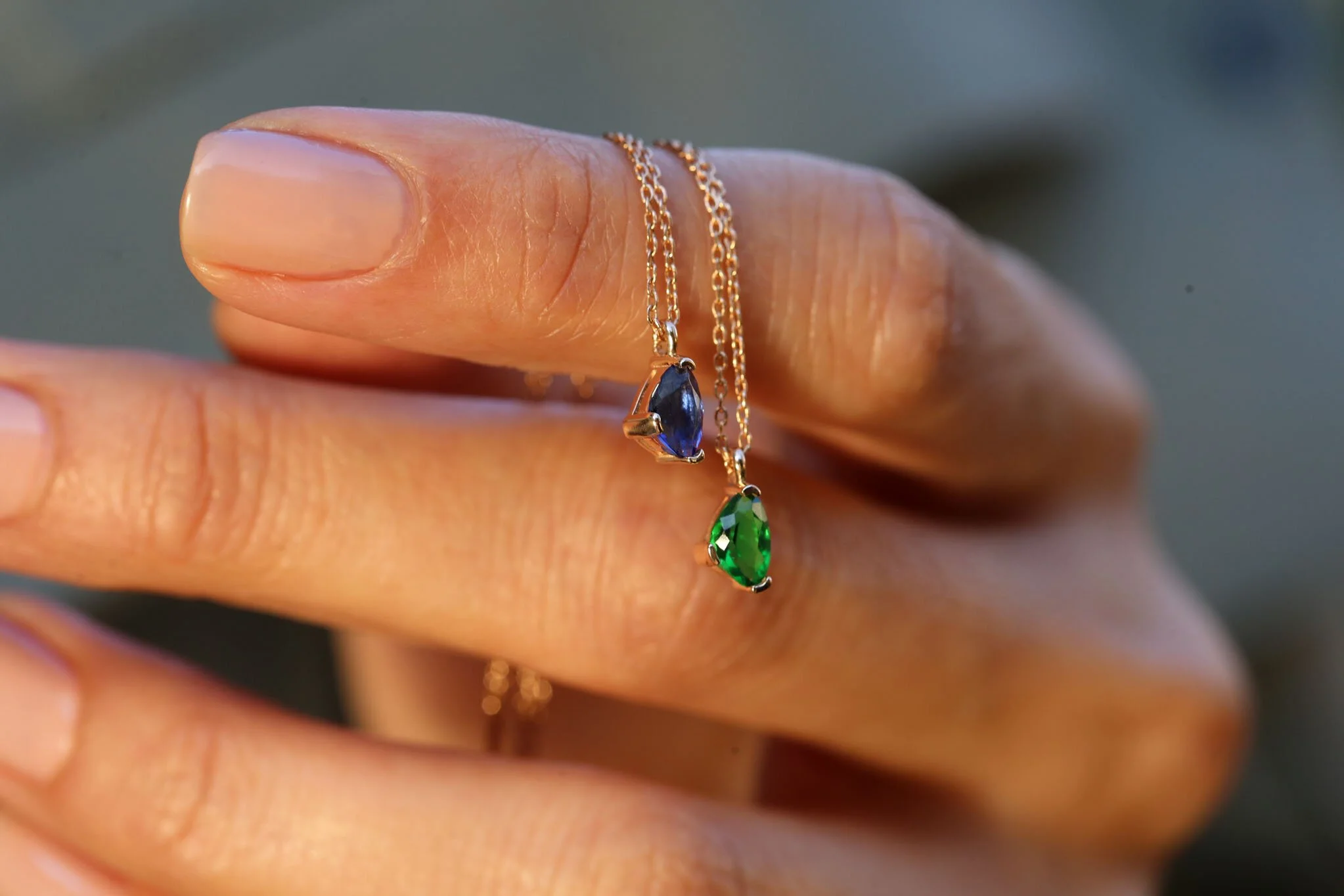 Self Blue Necklace - 3