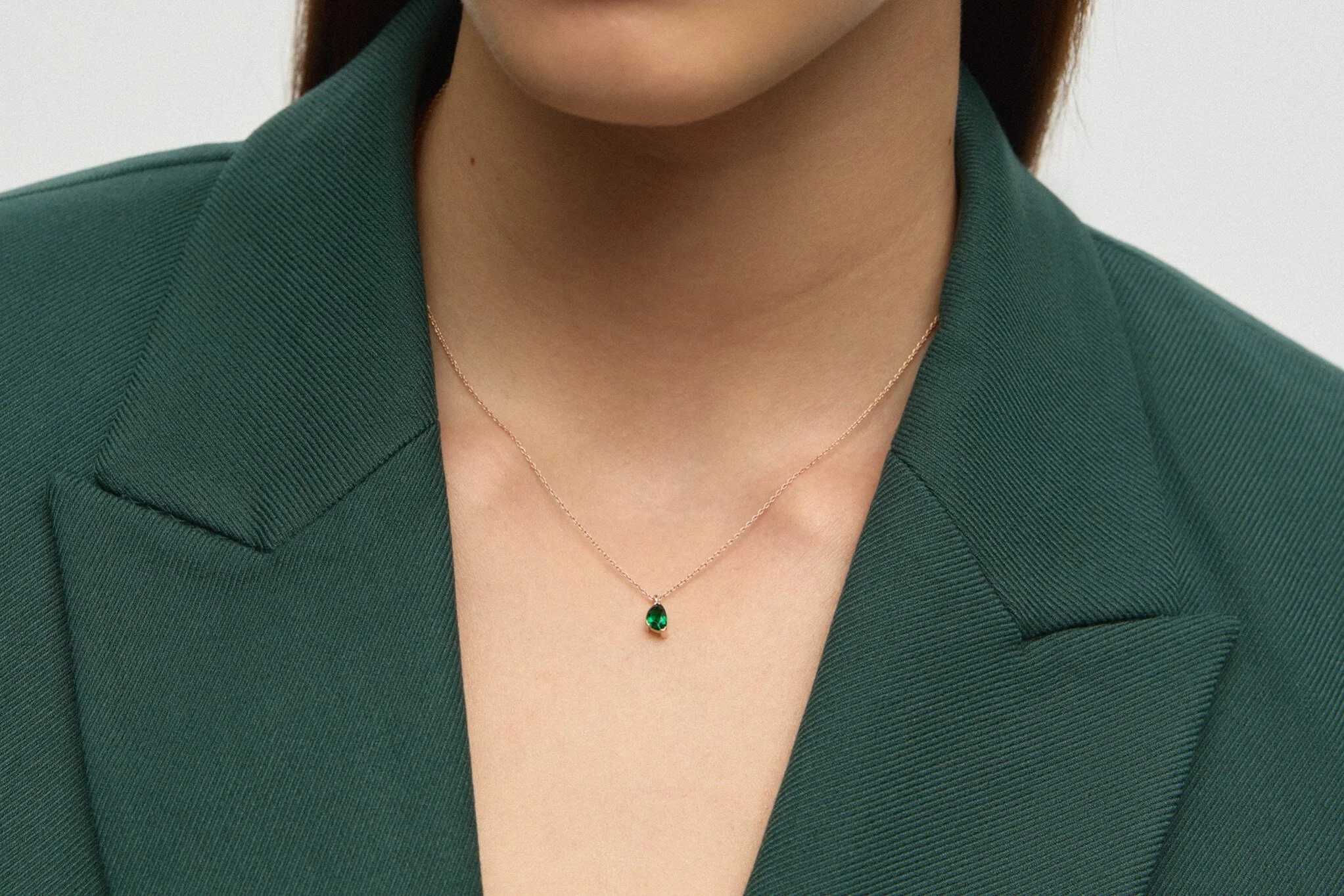 Self Green Necklace - 2