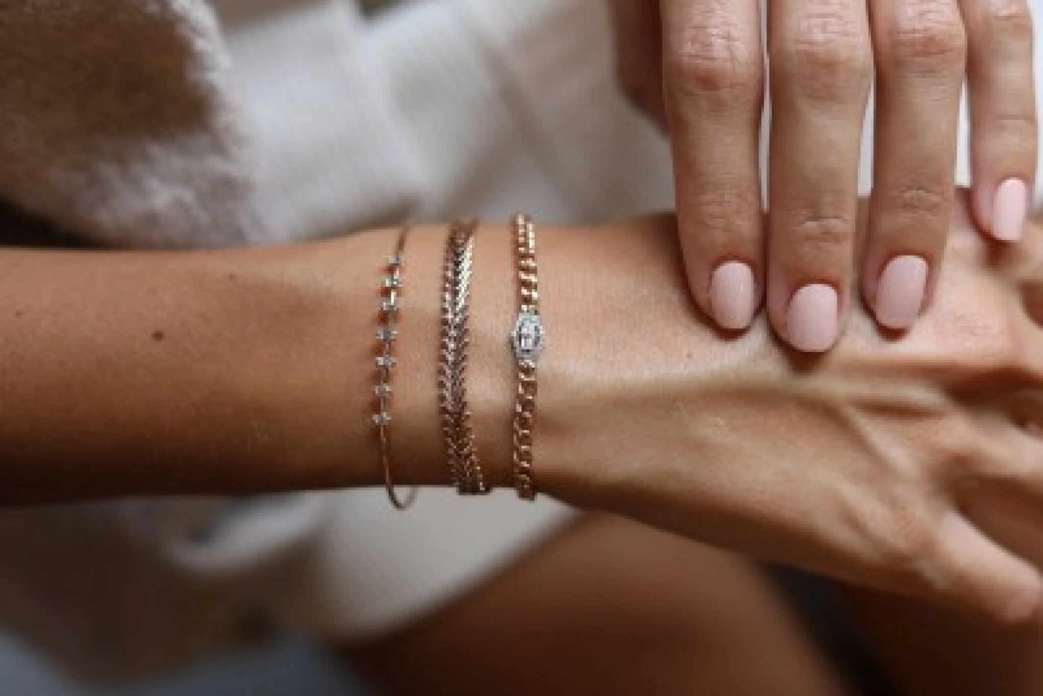 Sıra Baget Tel Bilezik - 3