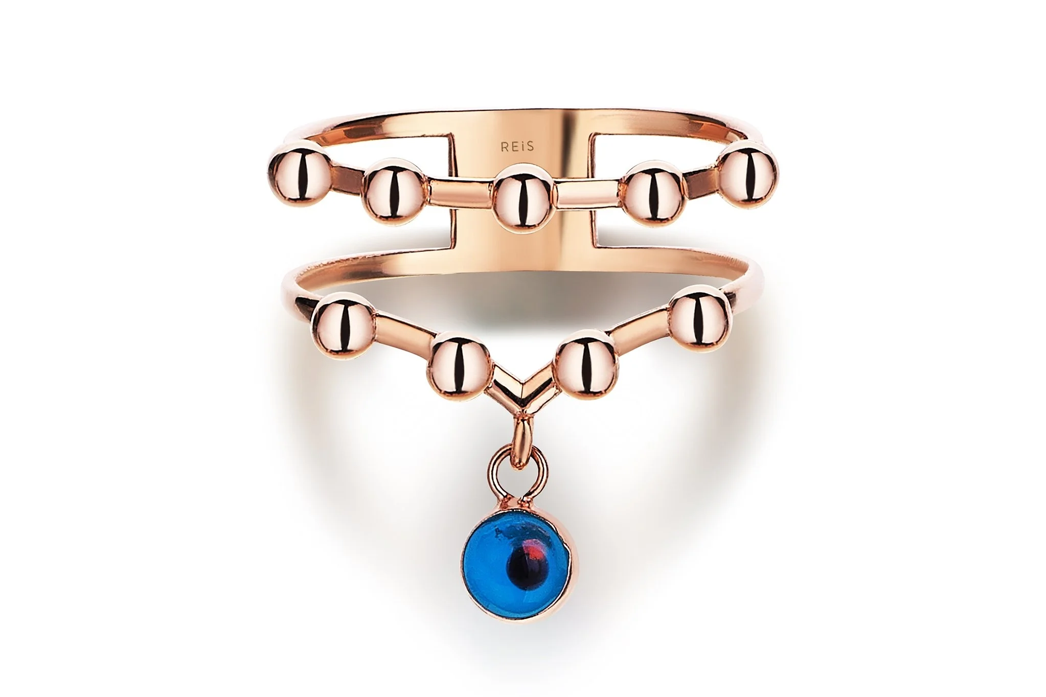 Sıra Top Top Göz Yüzük - 3