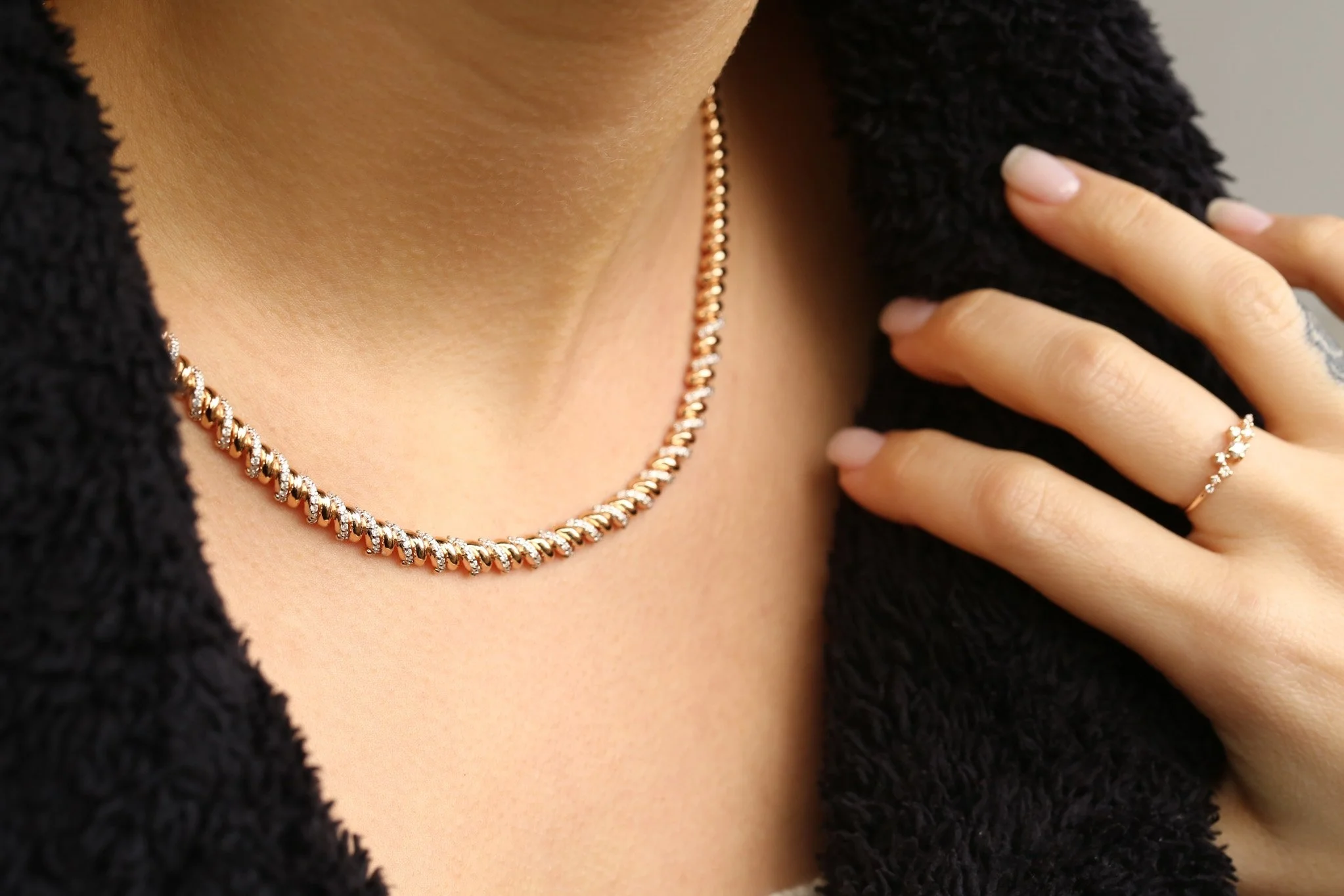 Spaghetti White Kolye - 4