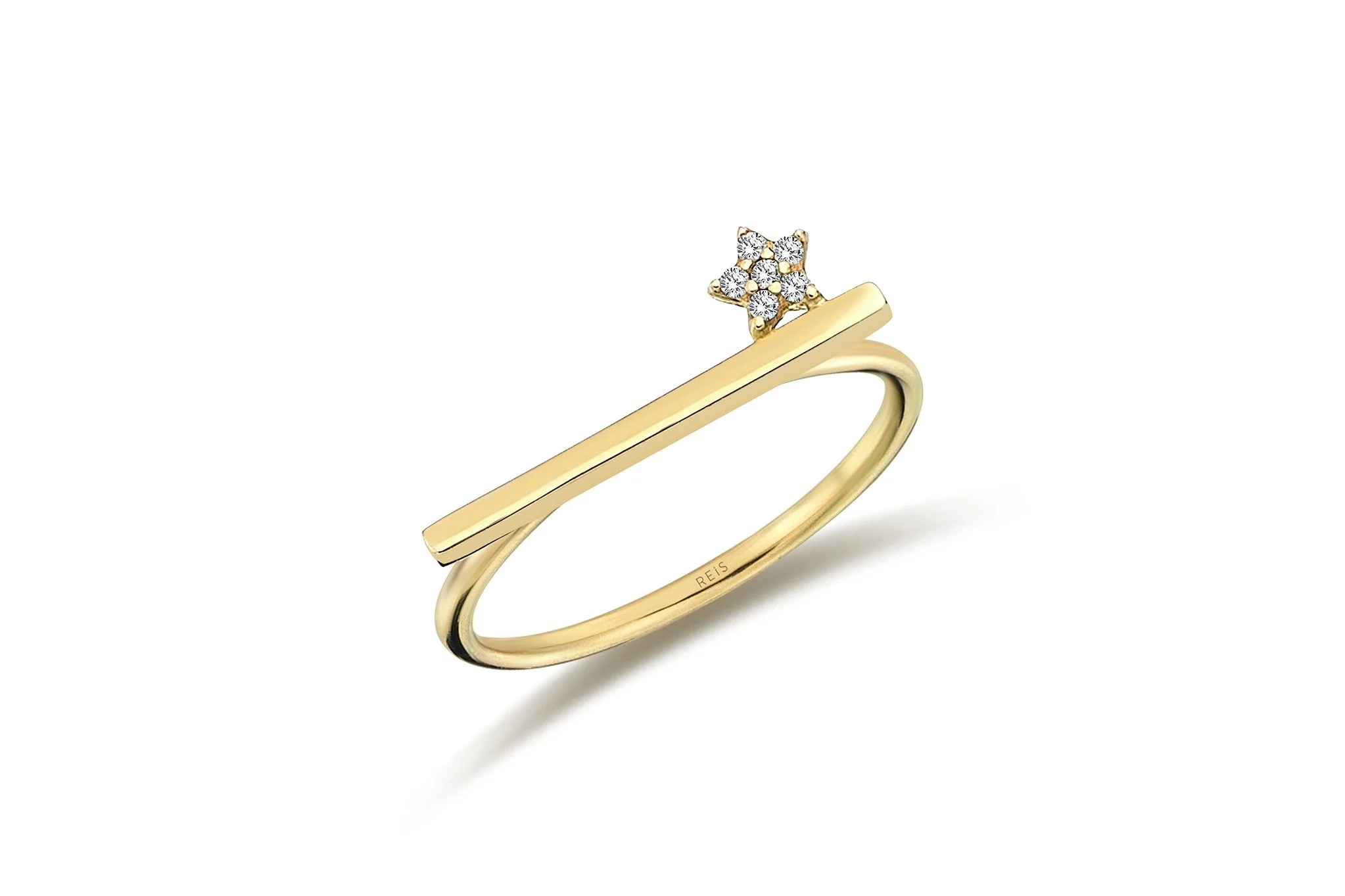 Star Line Ring - 2