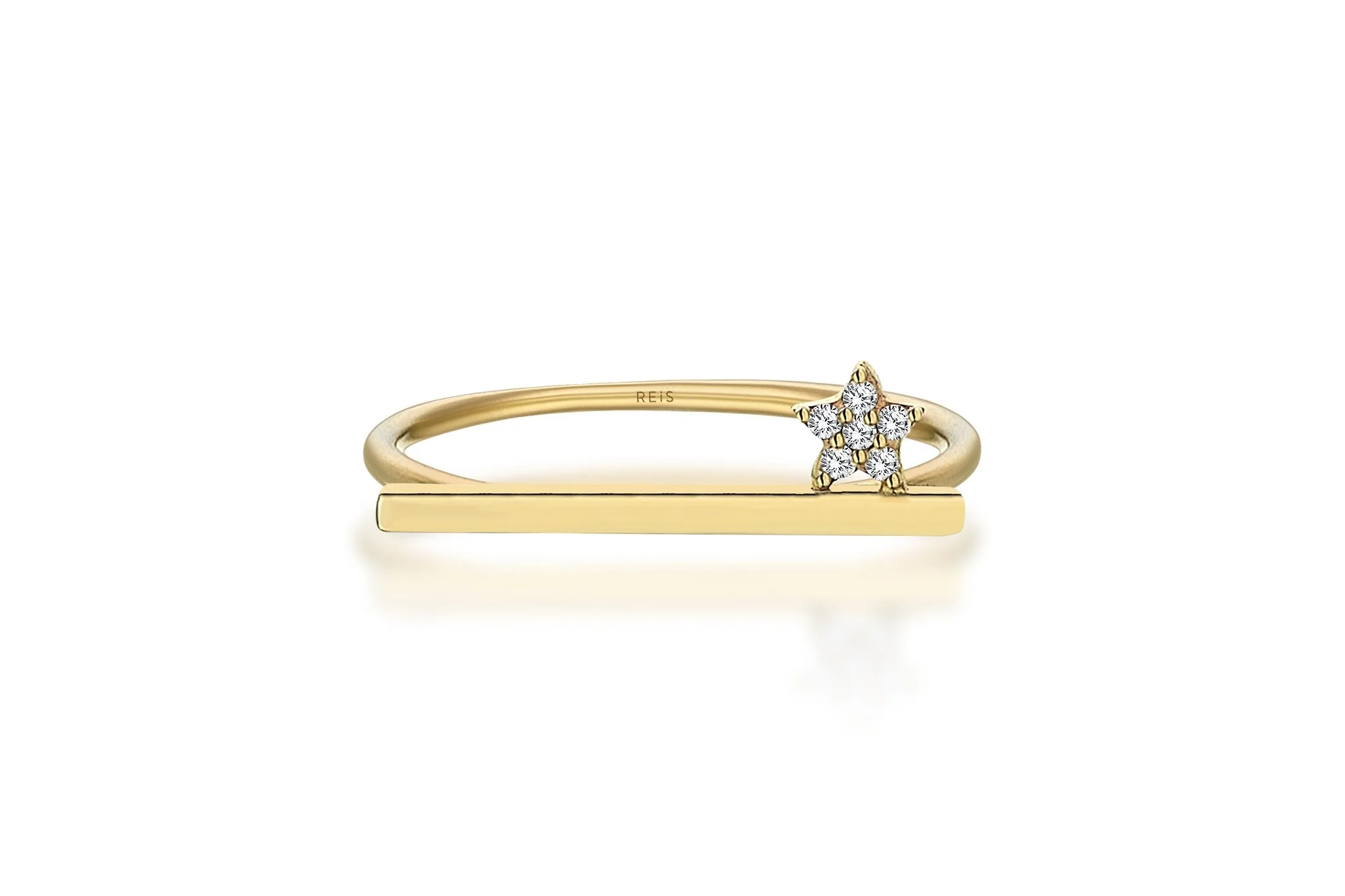 Star Line Ring - 3