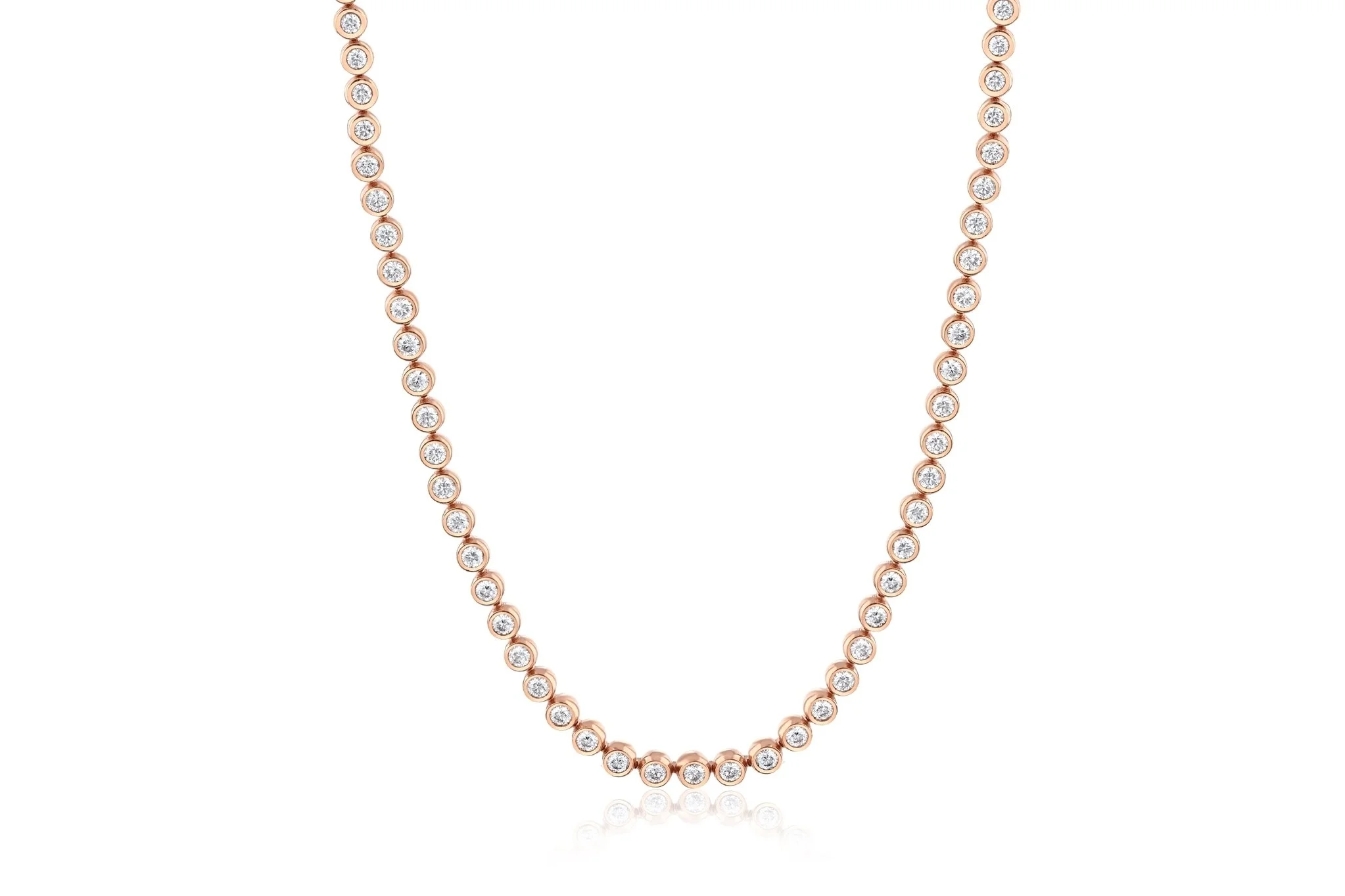 Diamond Tennis Necklace - 1