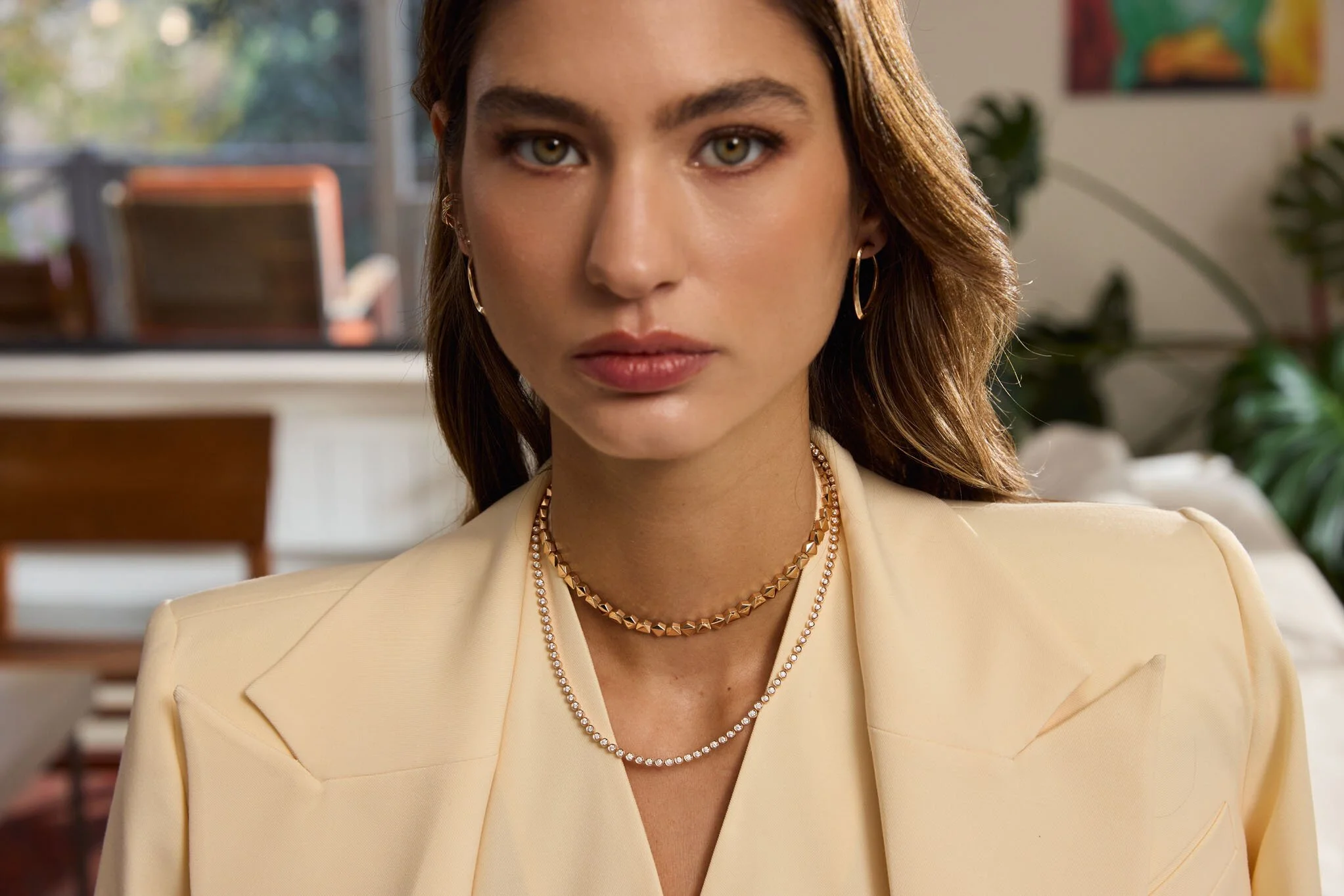 Diamond Tennis Necklace - 4