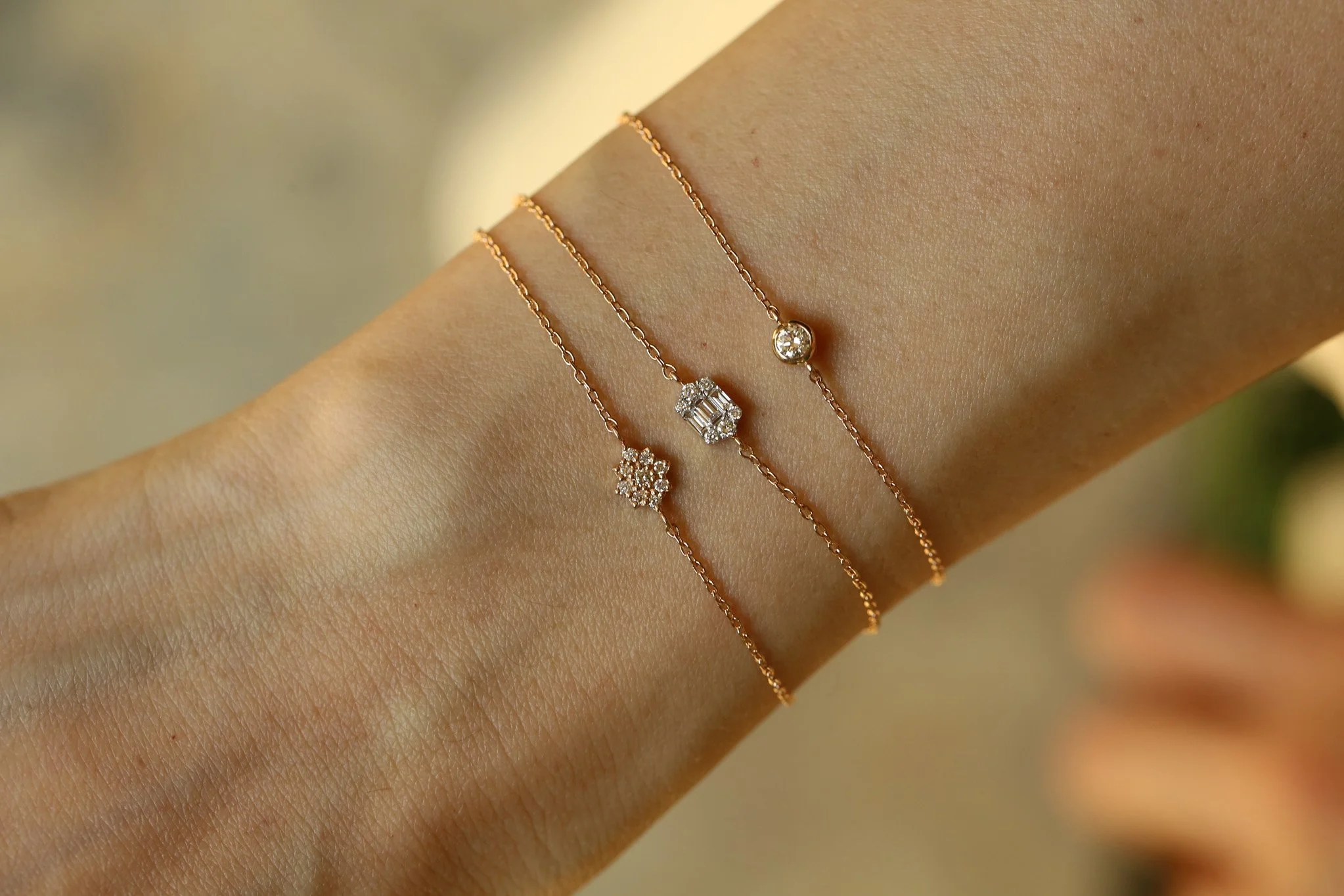 Tek Taş Bilezik - 5