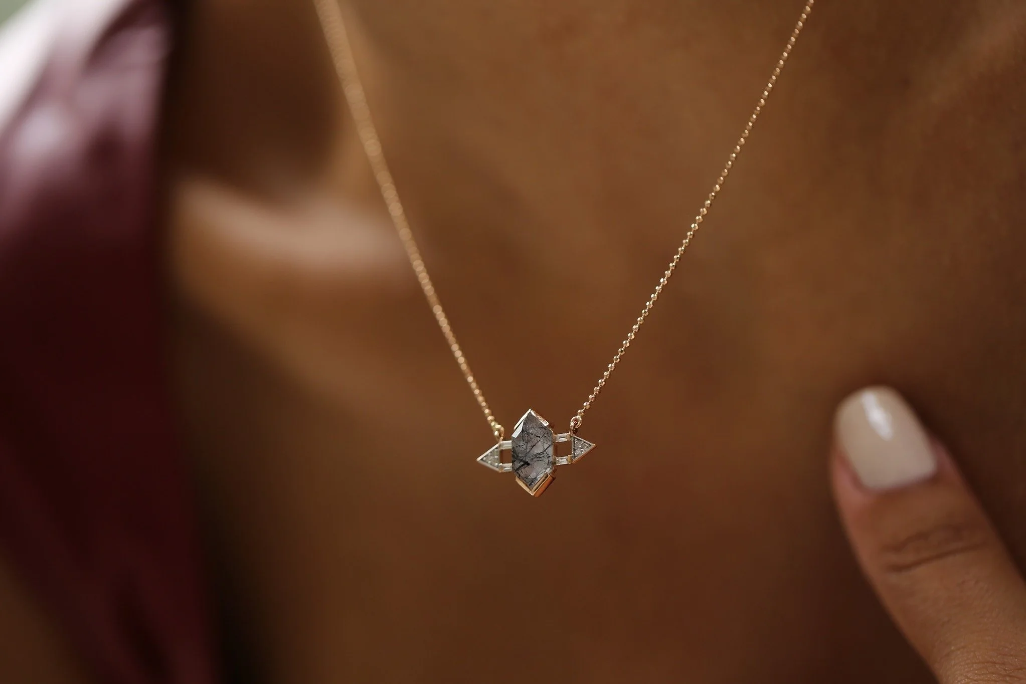 Ubuntu Quartz Kolye - 1