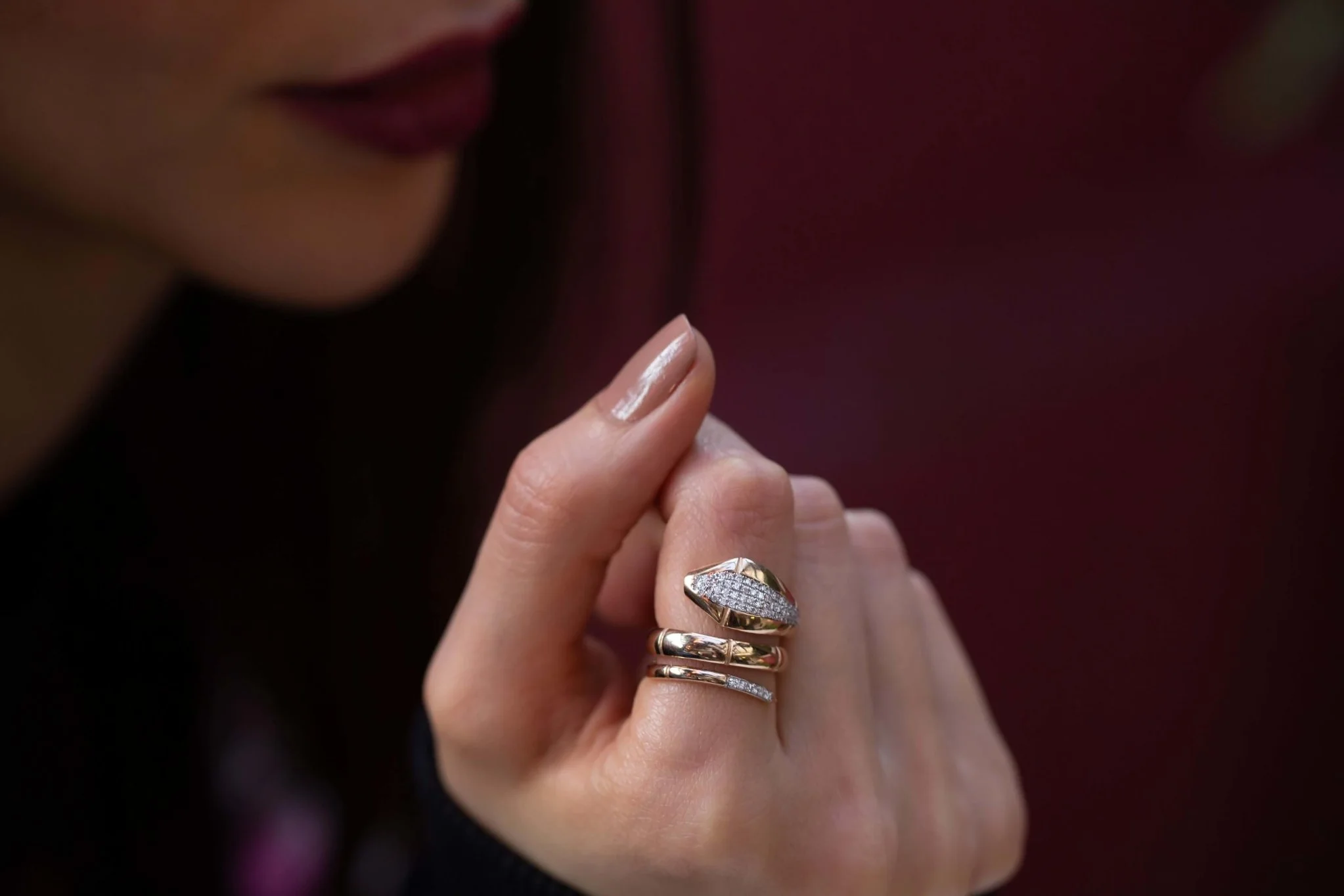 Yılan Pırlanta Yüzük - 1